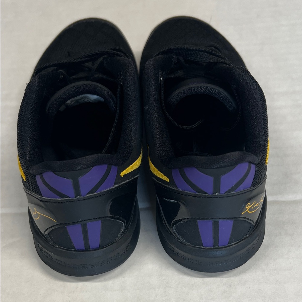 Nike Kobe 8 Protro "Lakers Away" Kids' Basketball Shoes - FN0267-002 - Size 12.5 - Picture 4 of 7